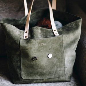 Joji & co pin up tote olive